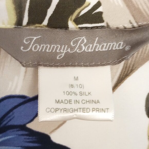 Tommy Bahama Tropical Floral Silk Button Front Shirt - Picture 2 of 11